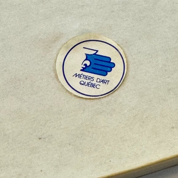 6 Pottery Clay Knife or Chopstick Rests Brutalist Boho Handmade Canada Artisan - Picture 6 of 6